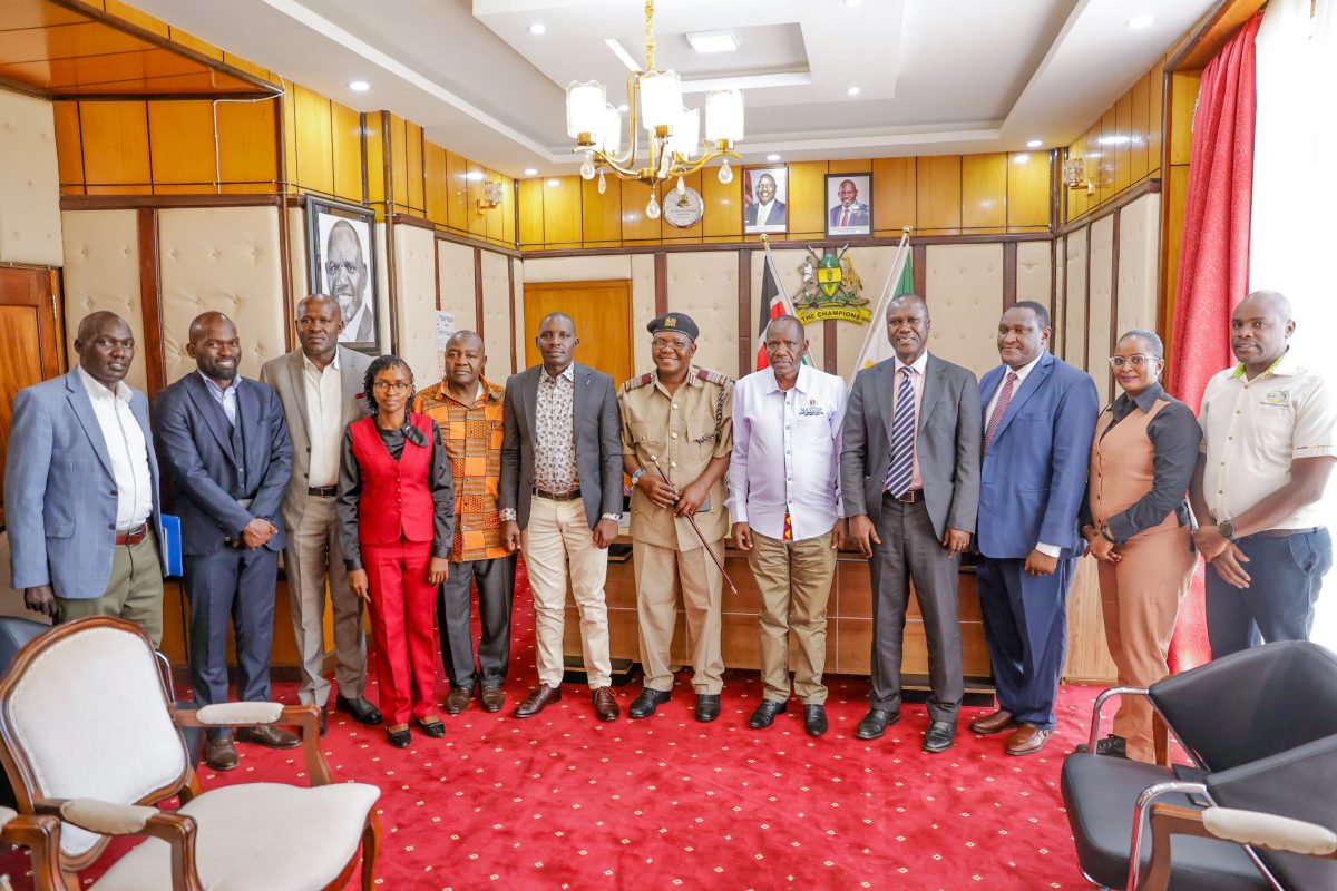 NACOSTI PAYS A COURTESY CALL TO UASIN GISHU COUNTY GOVERNOR, HIS EXCELLENCY DR. JONATHAN BII CHELILIM, E.G.H.